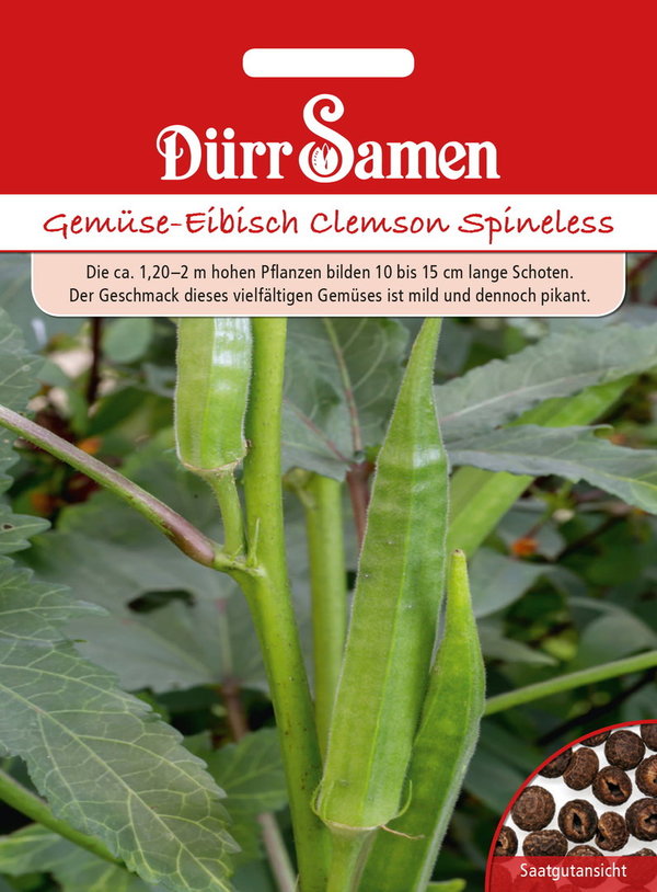 Okra/ Gemüse-Eibisch Clemson Spineless
